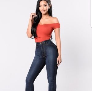 BRAND NEW! Off shoulder Bodysuit